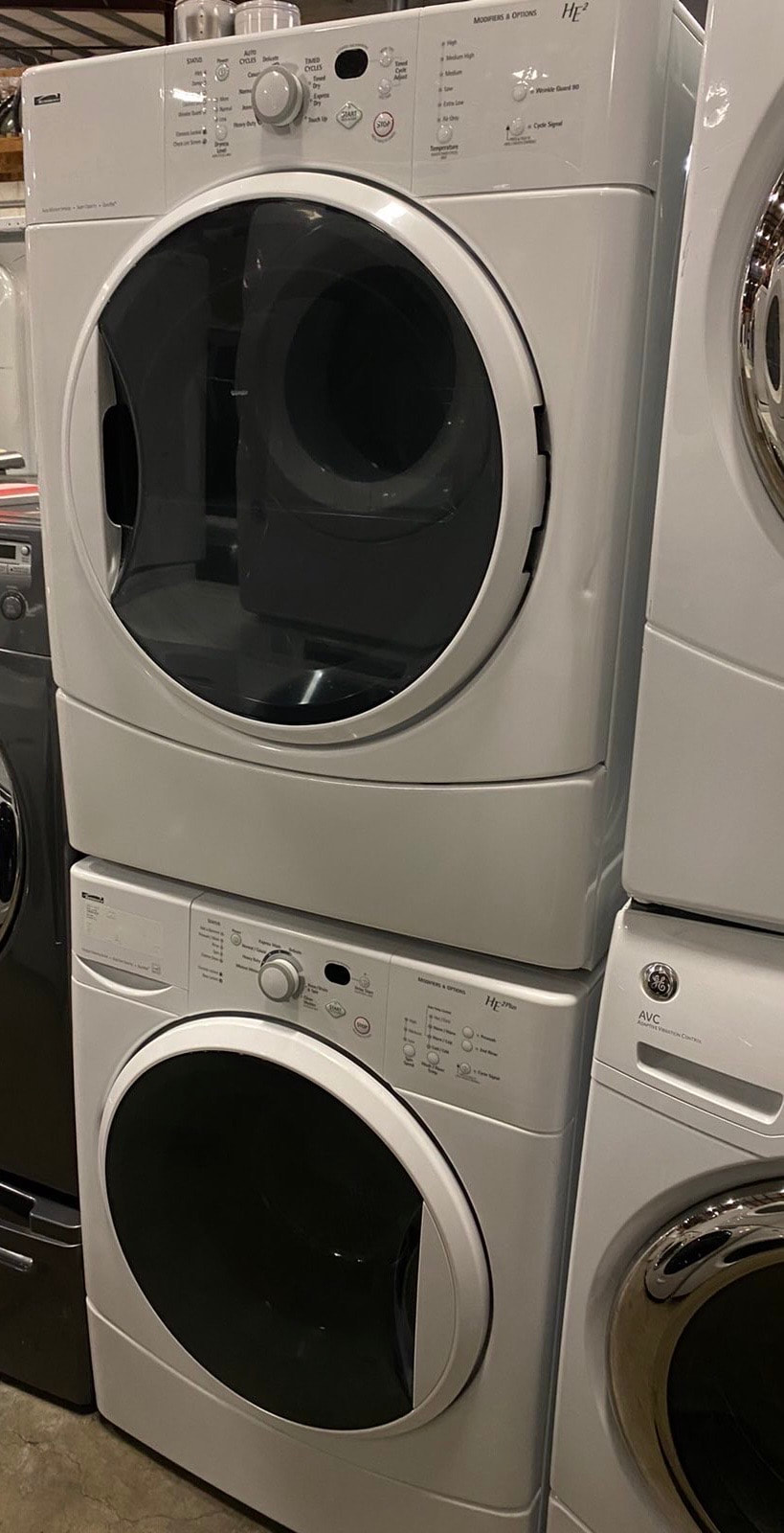 new stack washer and dryer